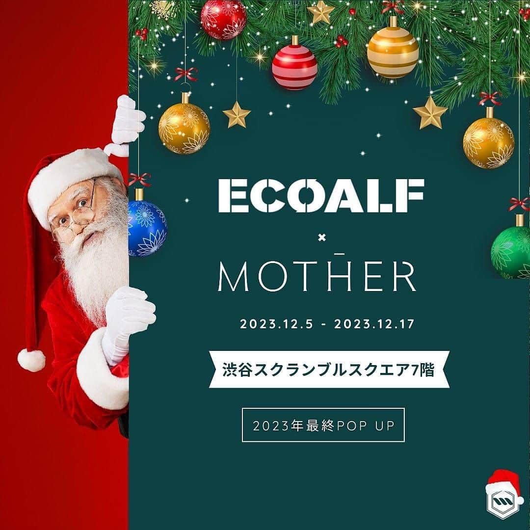 岡清華のインスタグラム：「【 12/5-12/17 渋谷 MOTHER POPUP🎄❤️】  ECOALF @ecoalf_japan × MOTHER @mother___jp  2023年内最後のコラボイベント開催します🎅🎄✨ 明日朝10:00からは、トークライブもありますよ🤍 明日12/9 は、昼過ぎまで店頭にいます✨ スクランブルスクエア7階です。  テーマは「GIFT FOR THE FUTURE🎅💕」 ホリデーシーズンのプレゼントには、自分にも大切なヒトにも、 そして地球にとっても優しいコト・モノを選んでみませんか？ ECOALFとMOTHERがコラボでご提案する未来にむけたライフスタイルのための贈り物。 #第2の地球はないのだから  🌎コンテンツ ✓MOTHERショップ出店 ✓MOTHER×ECOALF コラボTシャツ ✓MOTHER×hai shopカフェ オカサヤ監修コラボドリンク☕ チャイ？！長命草＆クロレラドリンク…？！🤫 ✓オカサヤ登壇✨トークショー（12/9(土)10-11時決定・他2回実施予定）  🌎MOTHER代表 岡清華 入店スケジュール ●12/9(土)10-13時頃 ●12/16(土)10-19時頃 ●12/17(日)14-19時頃  🌎イベント概要 期間⏱：12月5日(火)～12月17日(日) ※10-21時での営業 場所🏠：渋谷スクランブルスクエア 7階 　　　　イベントスペース Lx7〔エル・バイ・セブン〕ECOALFストア前  @mother___jp のアカウントでは、 トークショーなどの情報も公開しています💡 フォローして情報をお受け取りいただけたら嬉しいです。 年内最後となるイベントです・・・ ひとりでも多くの皆様とお会い出来ることを楽しみにしています🥺💕  #アーユルヴェーダ #日本式アーユルヴェーダ #岡清華 #オカサヤ #エコアルフ #ECOALF #渋谷スクランブルスクエア @okasaya  @ecoalf_japan  @haishop_japan  @shibuya_scramble_square」