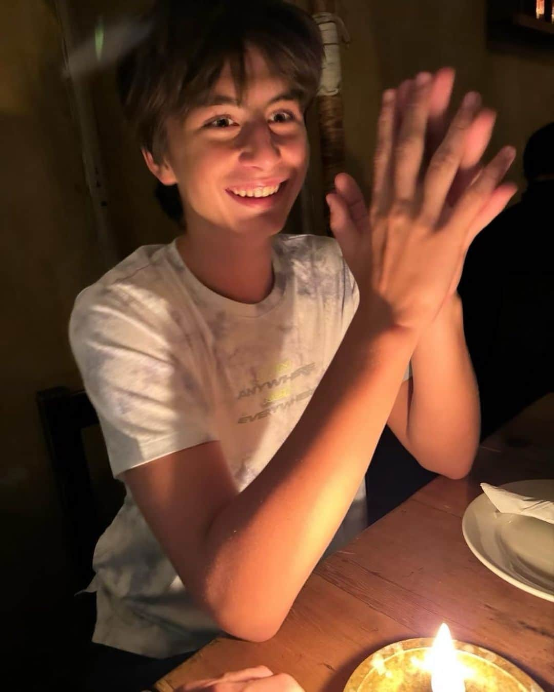 トム・ブレイディさんのインスタグラム写真 - (トム・ブレイディInstagram)「My son Benny, can you believe it? Fourteen years old already! It seems like yesterday you were running around in your superhero cape, and now you’re definitely a superhero to me ❤️  You’ve grown so much, and not just in height (seriously, watch out @gronk) You’ve grown in kindness, smarts, and all-around awesomeness. Your ability to make people laugh, your knack for solving problems, and your endless debating skills 🤣 make you a force to be reckoned with.  We love you so much. You are a blessing to us all and we adore you!   P.S. No, you can’t stay up until 3 AM playing video games now that you’re 14. Nice try tho 🤣」12月8日 23時57分 - tombrady