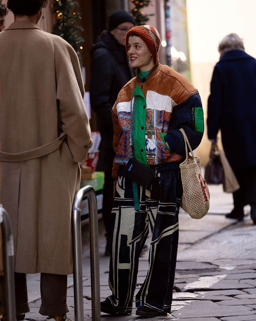 スコット・シューマンのインスタグラム：「I’m such a sucker for an explosion of color and pattern, Milan (of course)」