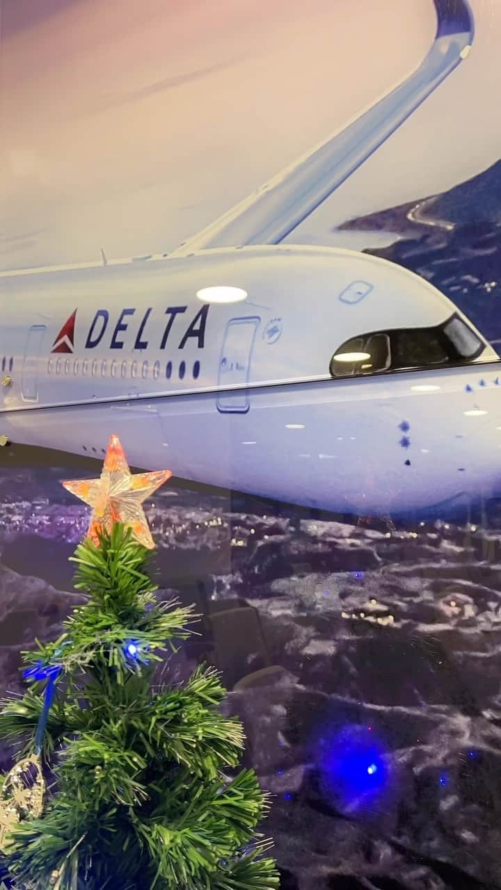 デルタ航空のインスタグラム：「Who’s ready to take their decorations to new heights?」