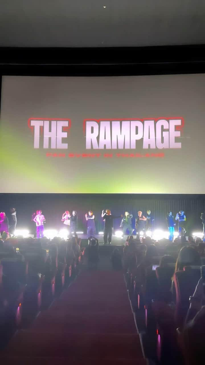 LIKIYAのインスタグラム：「⁡ THE RAMPAGE 1st FAN EVENT IN THAILAND🇹🇭✨ ⁡ I was like am I watching dream at first but it was so memorable moment and I was so glad to meet you guys🙏❤️‍🔥 ⁡ Love you guys and definitely see you again🫶  Next is Big Mountain✊🔥 ⁡ #thai #thailand #fanevent #therampage #ravers」