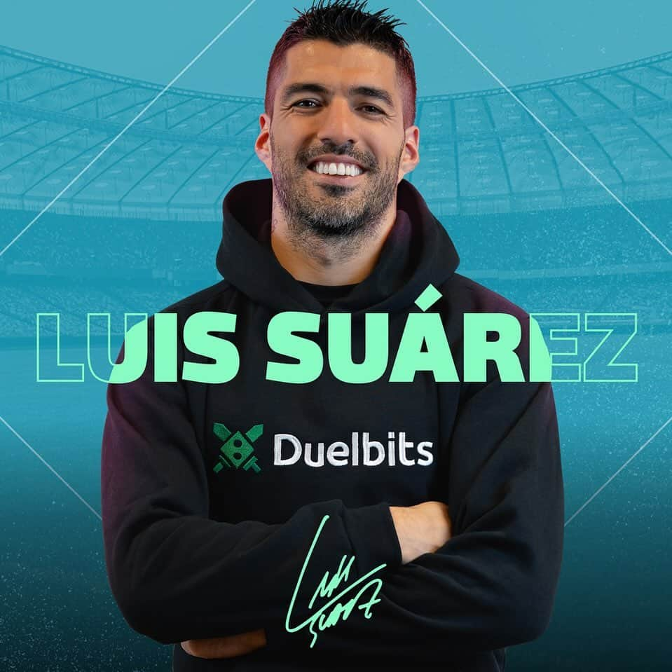 ルイス・アルベルト・スアレスのインスタグラム：「Estoy emocionado de anunciar que soy nuevo embajador de #Duelbits, criptocasino y casa de apuestas deportivas más gratificante del mercado!   I’m very excited to announce that I am now a brand ambassador for #Duelbits! The most rewarding crypto casino and sportsbook on the market!」