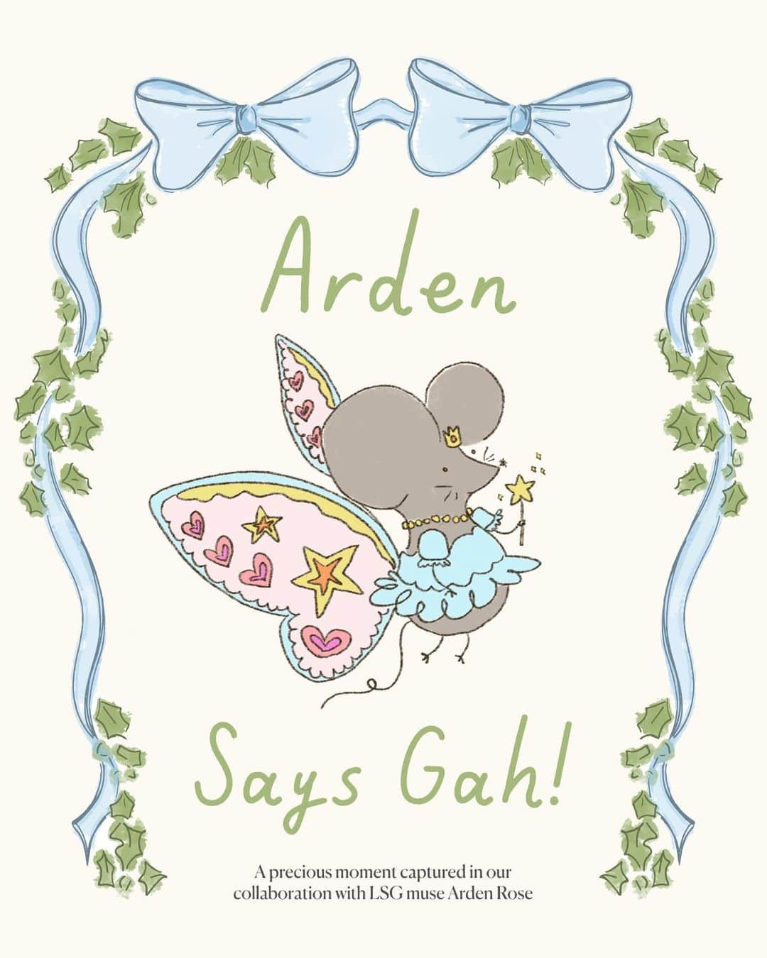 Arden Roseさんのインスタグラム写真 - (Arden RoseInstagram)「Introducing our new Arden Says Gah! collection. We teamed up with LSG friend and style muse @ArdenRose on a very special collaboration for the holidays. 🎀  Inspired by her rat girl aesthetic, the collection features glass charm rat pals, dainty bows and lace motifs. 💕 🐀」12月9日 1時57分 - ardenrose