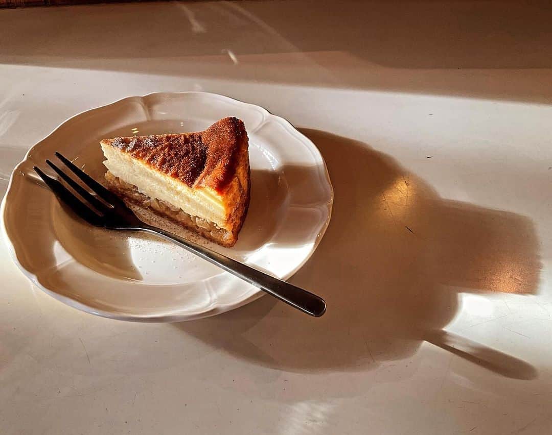 野島健児のインスタグラム：「西チーズケーキ」