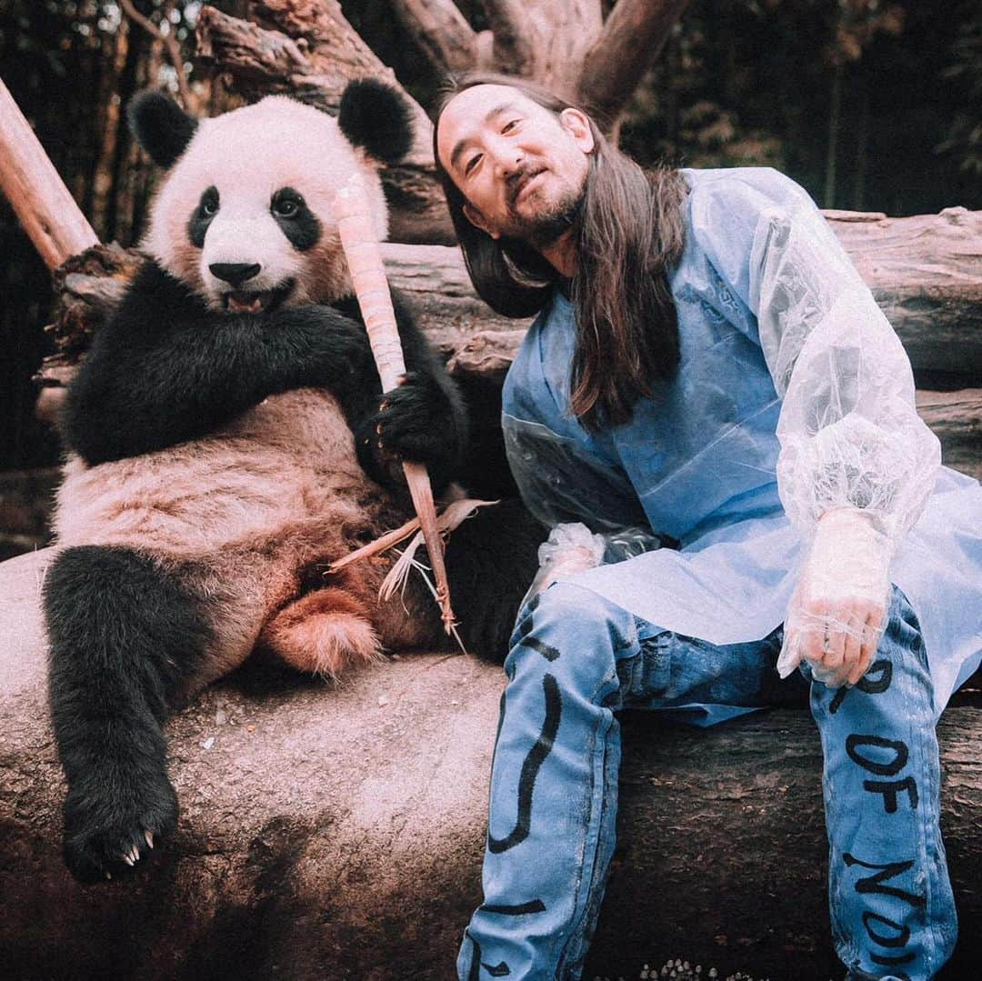 スティーヴ・アオキさんのインスタグラム写真 - (スティーヴ・アオキInstagram)「Chengdu meet and greet 🐼 ❤️」12月9日 15時56分 - steveaoki