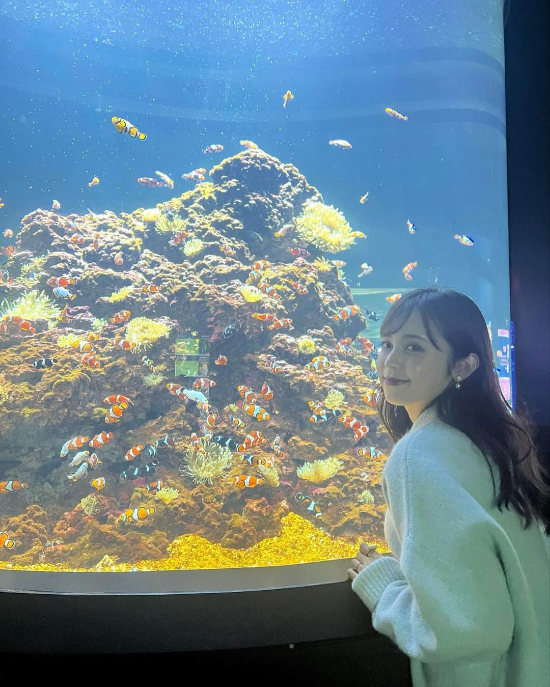 久慈暁子さんのインスタグラム写真 - (久慈暁子Instagram)「* Arizonaにある水族館🐠🪸 なによりびっくりしたのが トイレに入ると目の前に現れるサメと魚🦈！ 2017年にアメリカのベストトイレに選ばれたらしいです🫧 初めてエイにも触ることができました🐋 なぜかナマケモノもいました🦥 * #水族館 #odyseaaquarium  #Arizona  #今週のラジオで話した写真」12月9日 16時05分 - kuji_akiko