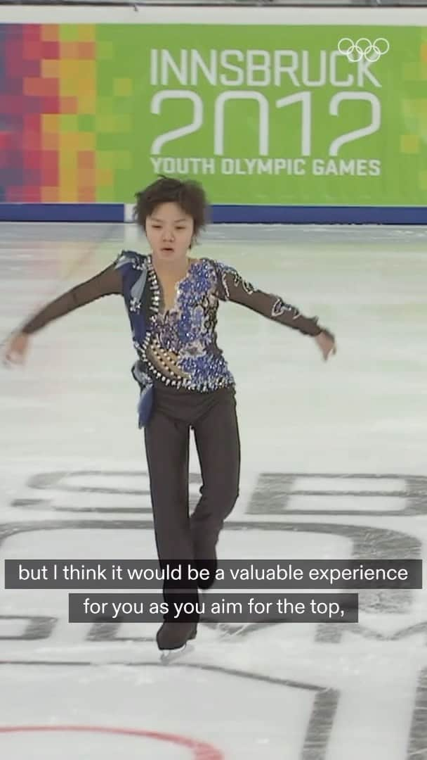 平昌オリンピックのインスタグラム：「Figure skater Uno Shoma, who clinched a silver medal in the Innsbruck 2012 Youth Olympics at 14, now motivates Gangwon 2024’s young athletes.  ❄️⚡️  #GPFigure I #FigureSkating I #Gangwon2024」