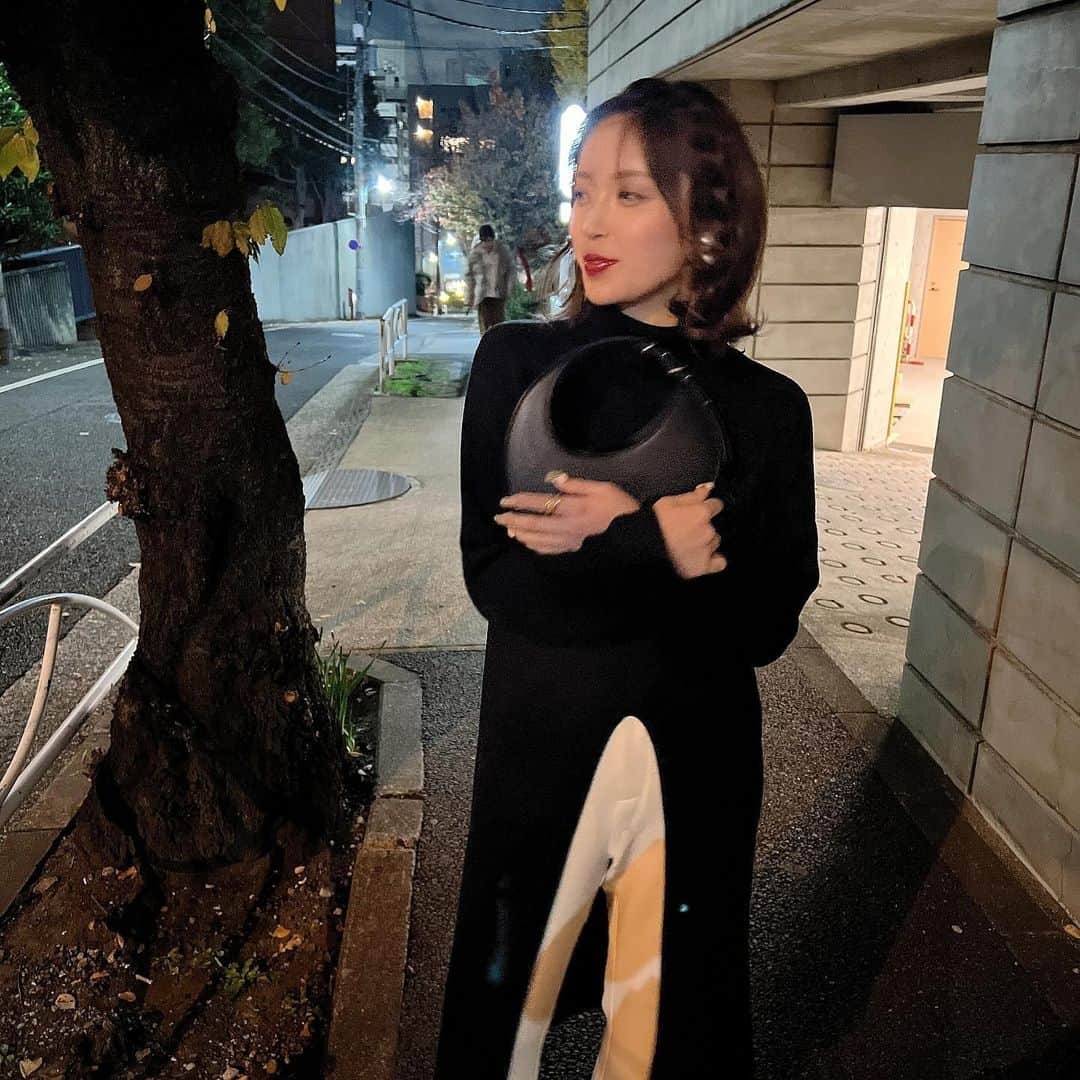 青山明香里さんのインスタグラム写真 - (青山明香里Instagram)「.  JOSE MOONの展示会行った時に一目惚れしたバッグ やっとおろせて幸せそう✌🏻  #ブレてる方が盛れる」12月9日 10時02分 - _im.akari_2929