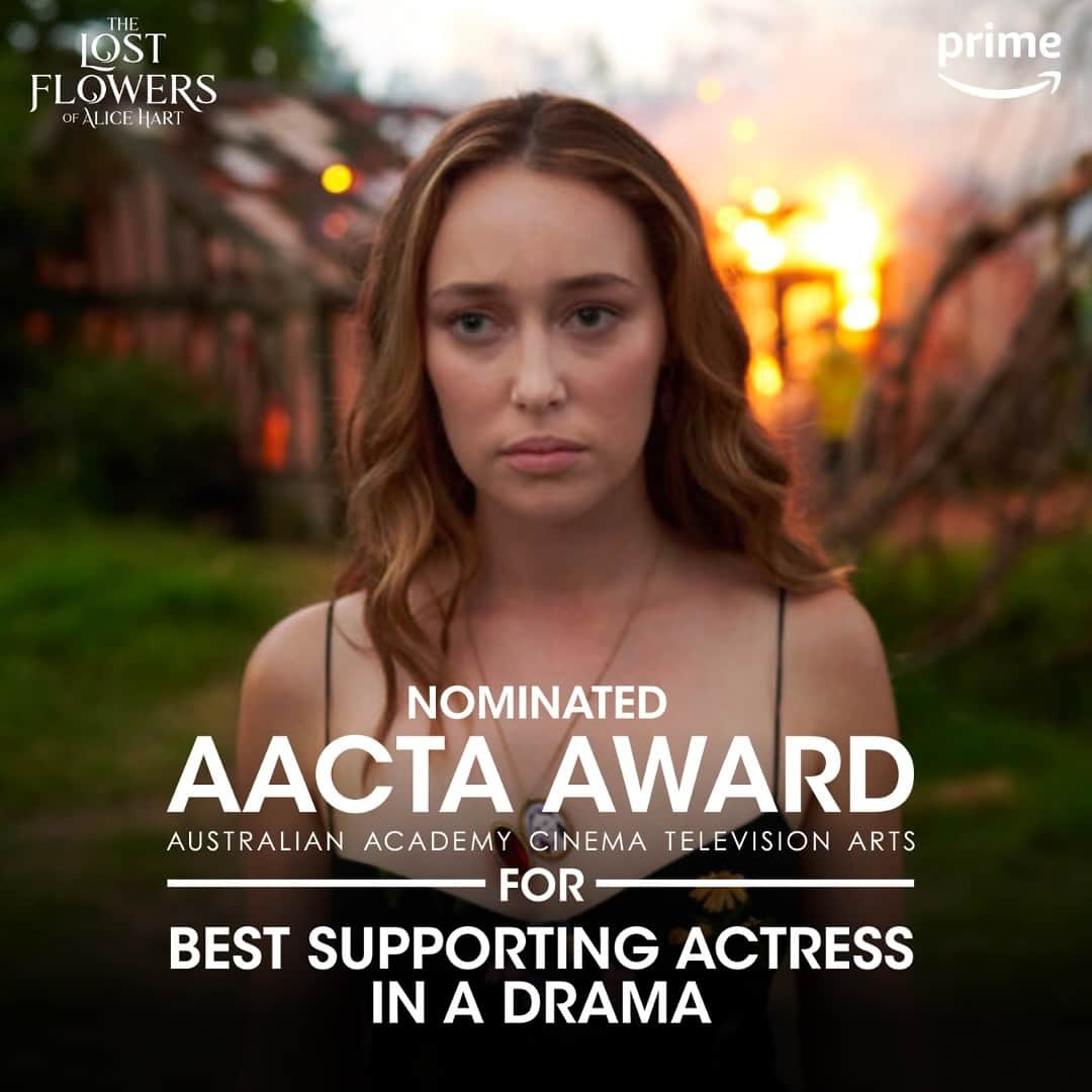 アリシア・デブナム・キャリーさんのインスタグラム写真 - (アリシア・デブナム・キャリーInstagram)「Thank you @aacta for the nomination of Best Supporting Actress in a Drama Series - as well as 12 nominations for the show. Flowers is receiving it’s flowers!   I am so honoured and grateful to be included in a line up of incredible actresses and it’s a very special moment for me to be acknowledged in my home country.  Thank you to @glendyn_ivin for guiding us all and to the entire cast, crew and production for all the hard work, love and dedication.   To be nominated alongside THE @leahpurcell and Miss Sigourney Weaver... wild. ✨✨✨」12月9日 10時55分 - alyciajasmin