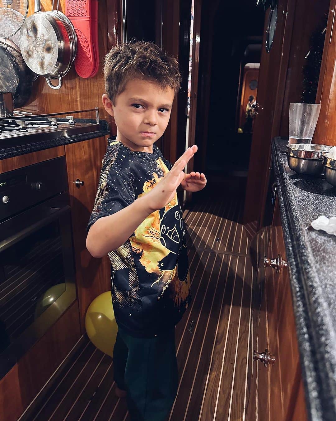 アレクサ・ヴェガのインスタグラム：「My little buddy turned 7 yesterday. 🥹 He’s currently missing two teeth. Another one is loose ready to make its way out… he’s growing out of all his clothes and having REAL LIFE conversations with me filled deep/difficult life questions (I thought I had a few more years before this started!!). Being this kids mom has been one incredible adventure after another. Every year has been better than the last. The more Ocean grows into himself the more excited I am to see what this little man brings to this world. Truly a gift from God! Happy Birthday Ocean! #WorldChanger (also… he wants to be a Spy Kid 🤣)」