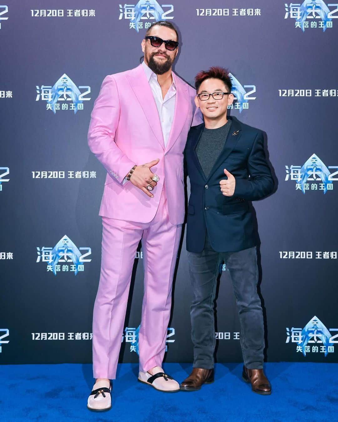 Just Jaredのインスタグラム：「“Aquaman and the Lost Kingdom” star Jason Momoa and director James Wan attended a fan screening in Beijing ahead of the film’s release on December 22. Check out more photos on JustJared.com! #JasonMomoa #JamesWan #Aquaman #AquamanAndTheLostKingdom Photos: Warner Bros.」