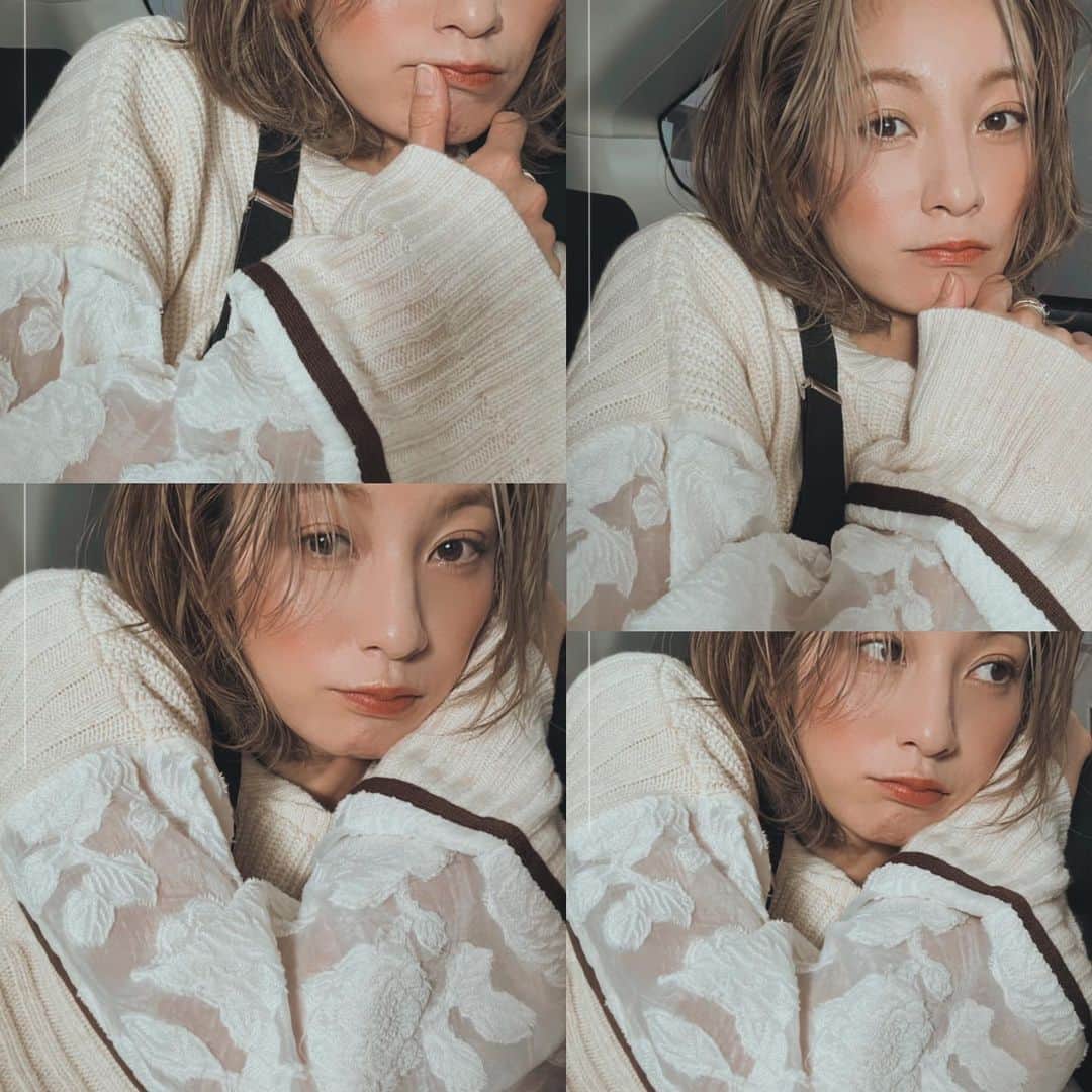 西山茉希のインスタグラム：「地元のトモセン【友達みたいな先輩】がつくるお洋服が、 柔ら可愛くまとってくれる。  #袖キャワニット @muel_chic   ユニフォームか体操着でしか会ってなかったのにね。 人生って不思議なものですね。 人生って嬉しいものですね。  @laymeesao」