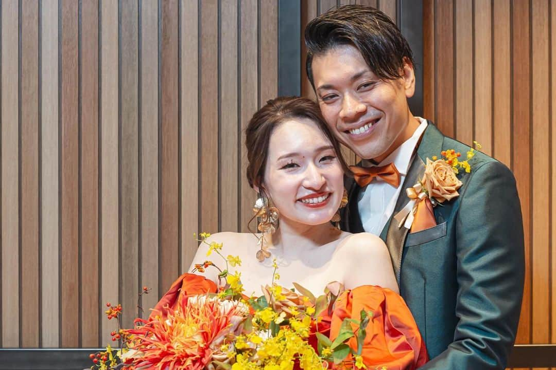 東京タワーの麓の結婚式のインスタグラム