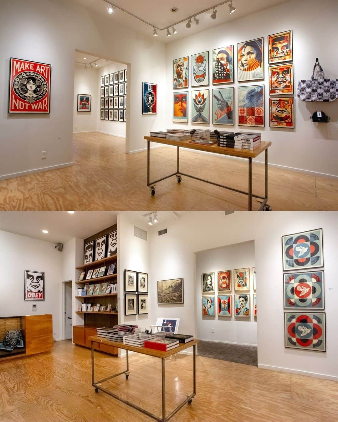 Shepard Faireyさんのインスタグラム写真 - (Shepard FaireyInstagram)「Here’s a look at some of the art in my ICONS show at @subliminalprojects. The gallery is open Thursday to Saturday, 12 PM to 6 PM, until December 30th. Thanks to everyone who already checked it out! And if you haven't yet, please do! -S」12月10日 1時00分 - obeygiant