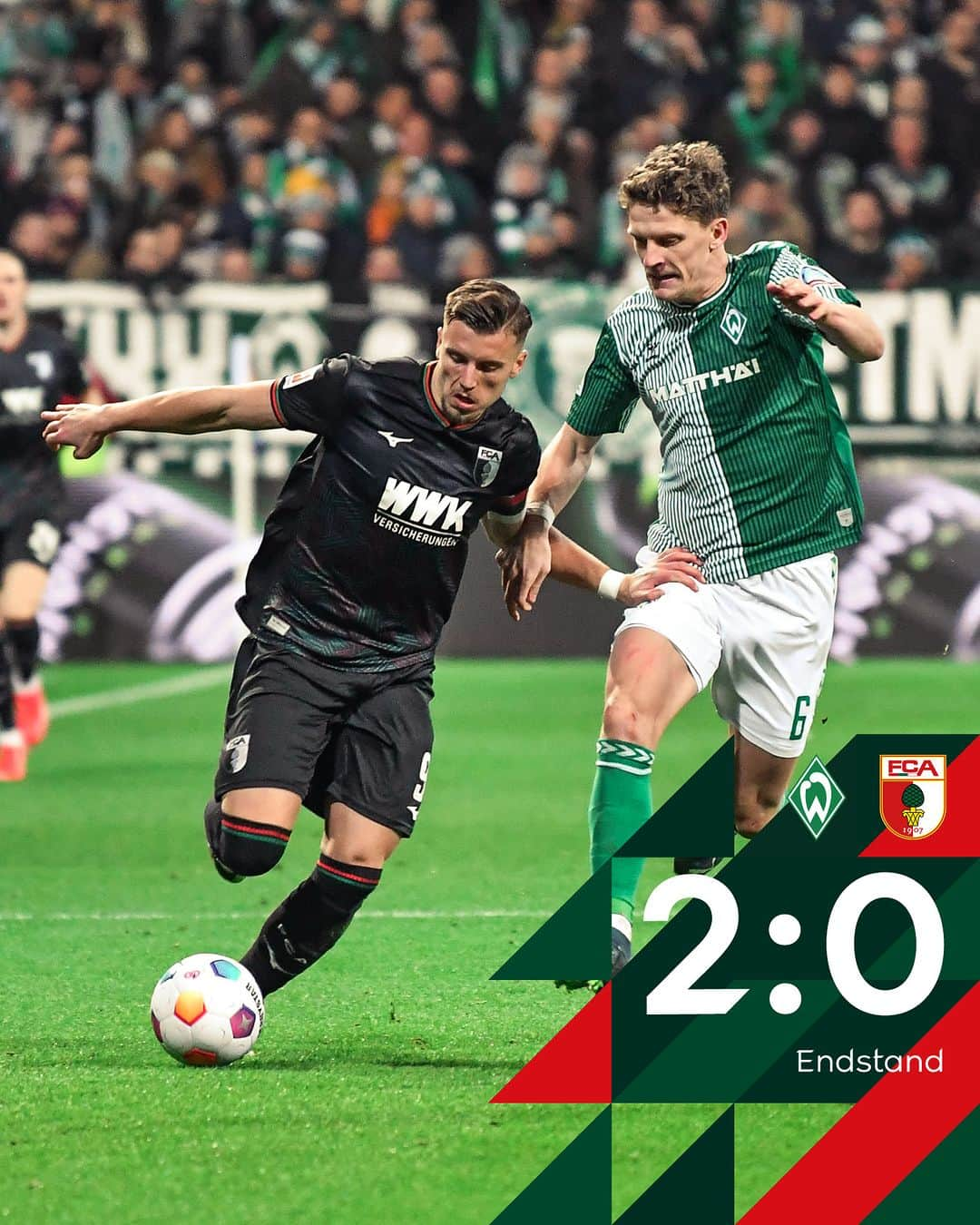 FCアウクスブルクさんのインスタグラム写真 - (FCアウクスブルクInstagram)「90' Unsere Serie reißt. 😤 #SVWFCA   #FCA #FCA1907 #fcaugsburg」12月10日 1時23分 - fcaugsburg1907