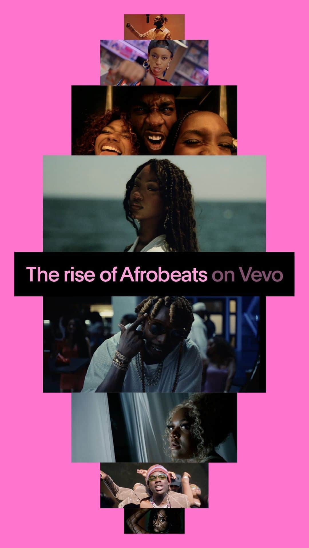 Vevoのインスタグラム：「2023 was a big year for Afrobeats as the genre exploded in popularity across the world. Hit the bio link to watch videos by some of our favorite artists, including @Temsbaby, @iamlibianca, and @asakemusic.」