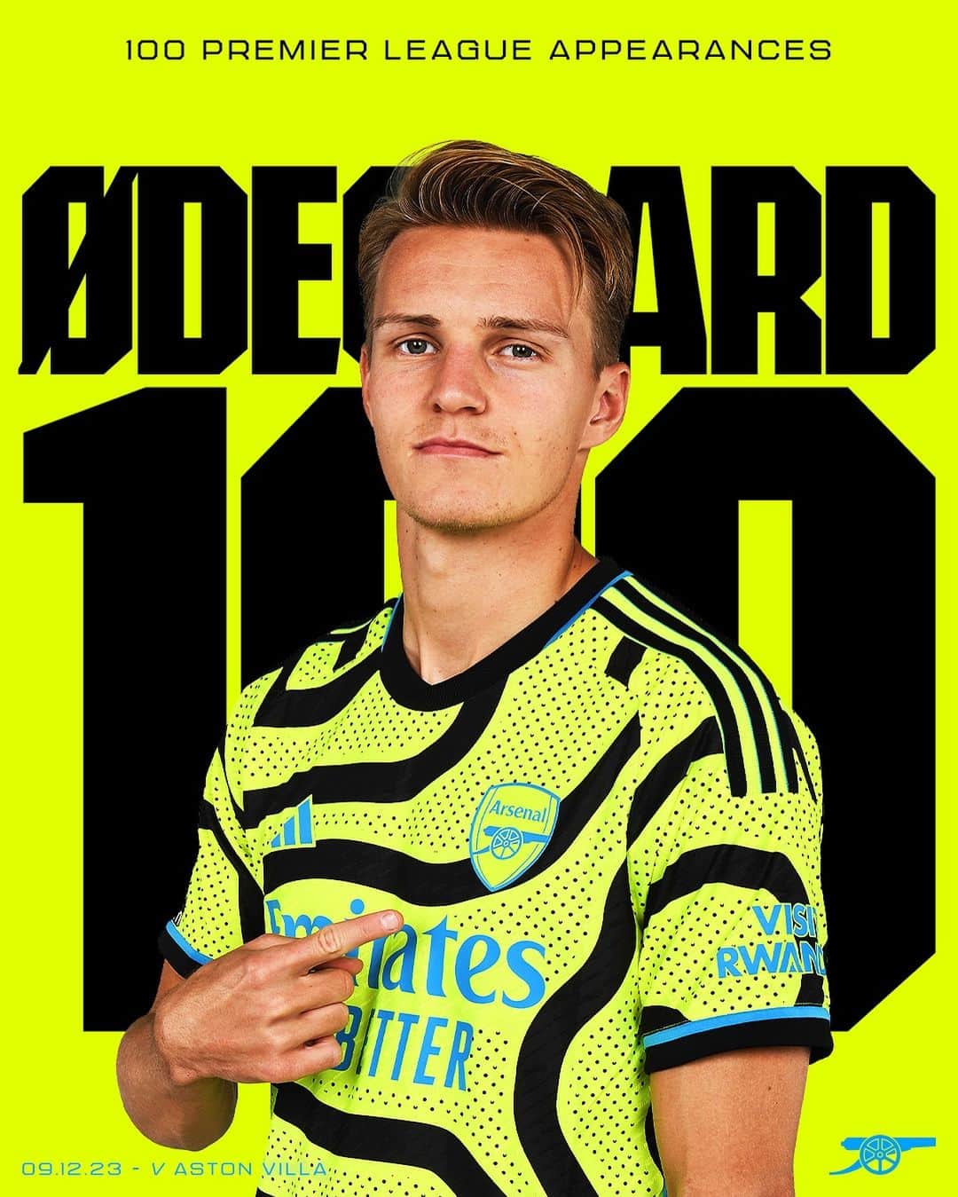 のインスタグラム：「A centenary of Premier League appearances for our skipper 💛」