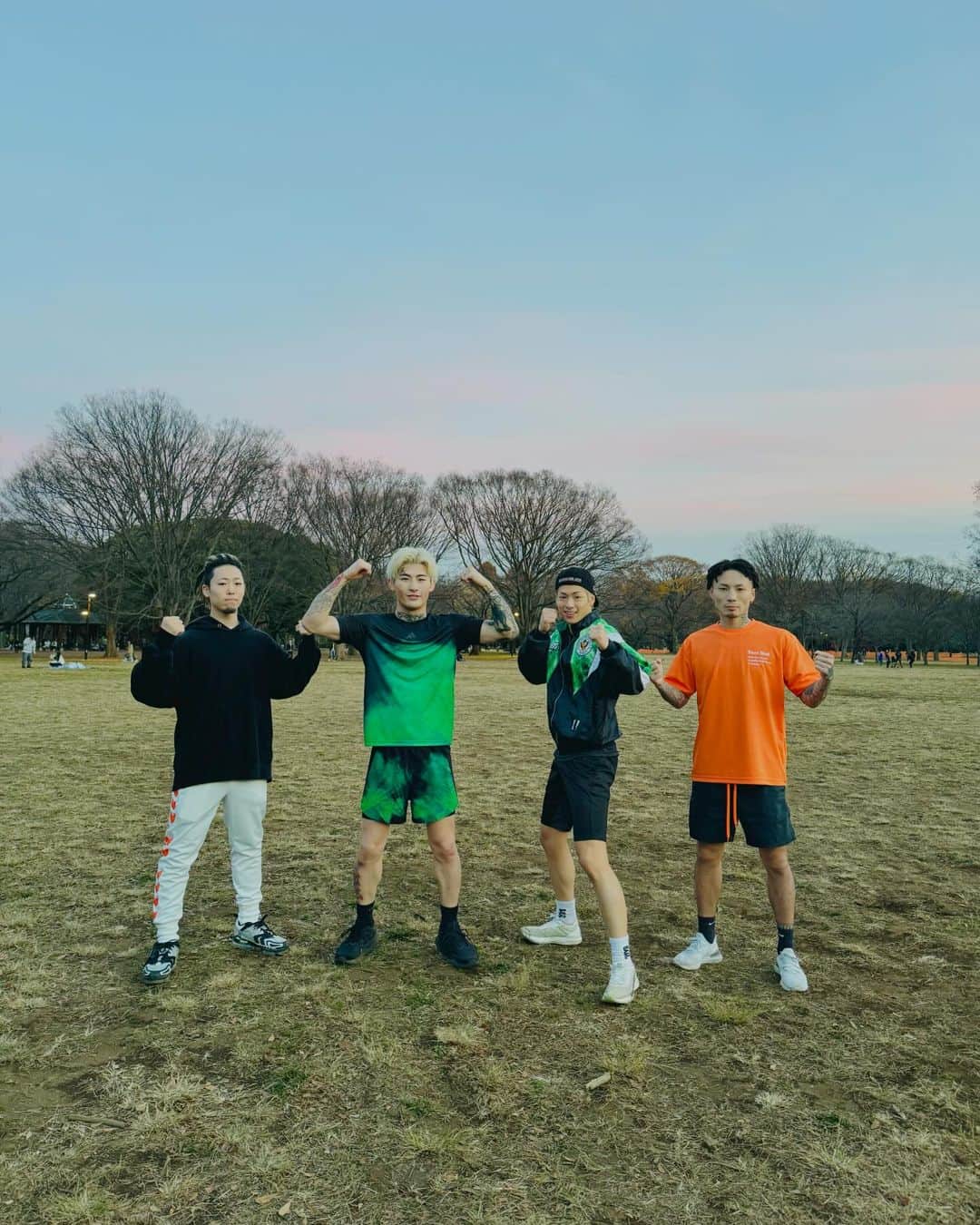 平本蓮のインスタグラム：「dog run🐕 大晦日は全勝する」