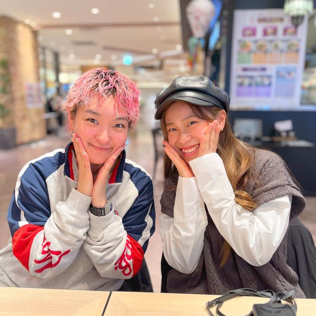 杉原愛子さんのインスタグラム写真 - (杉原愛子Instagram)「先日、MAiKAさん( @maika_rush )と新しいゆかの振り付けの打ち合わせ💃  MAiKAさんは梅花高校の時の先輩で、当時から『いつかMAiKAさんに振り付けしてもらいたいな〜』と思っていたので現実化しました😆🙌  めっちゃ楽しみです🤭✨ 公開までみんなも楽しみにしててな🫣🤫  #体操 #ゆか #振り付け #MAiKA さん #杉原愛子」12月9日 18時05分 - aiko_sugihara