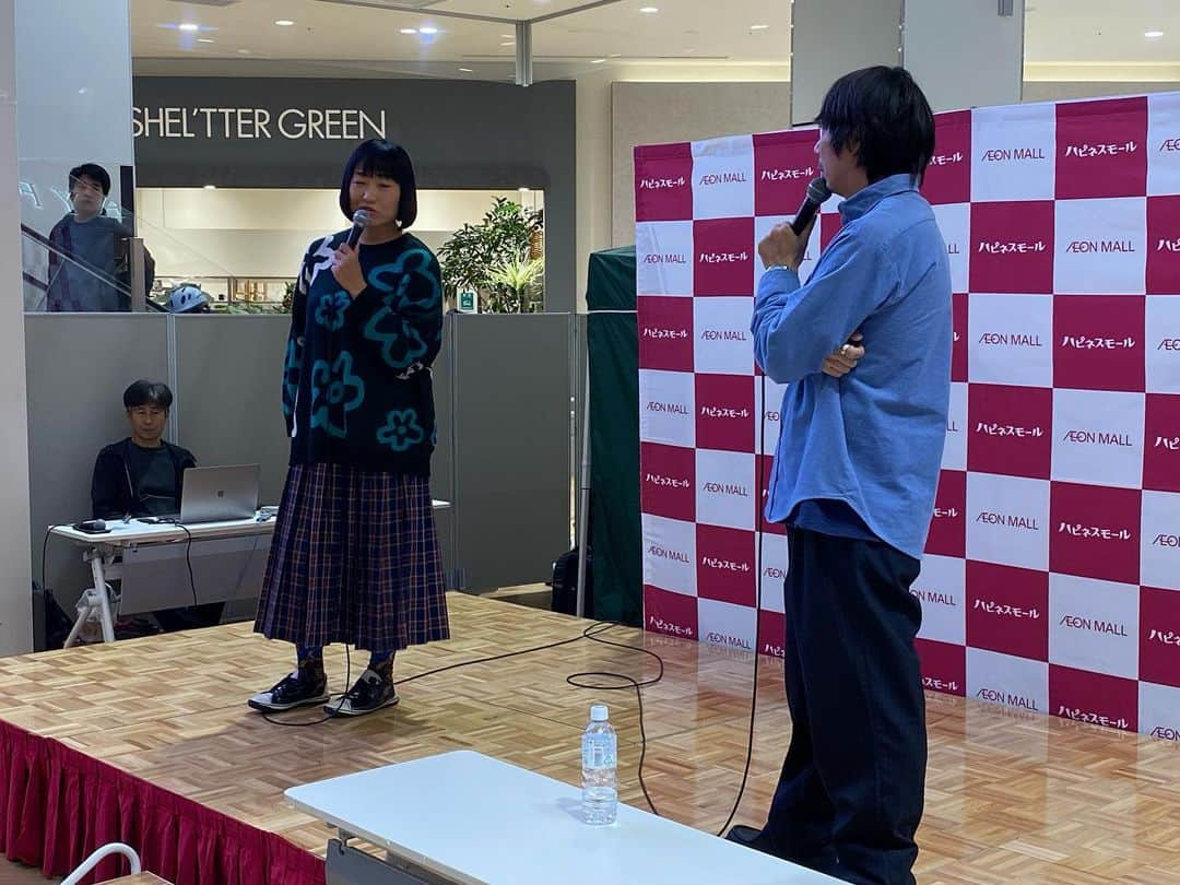 上田歩武さんのインスタグラム写真 - (上田歩武Instagram)「今日はしずさんの本の出版イベントのお手伝いにイオンモール川口に！ ありがとうございました！ #南海キャンディーズしずちゃん さん #グッドウォーキン上田」12月9日 18時20分 - uedaayumu