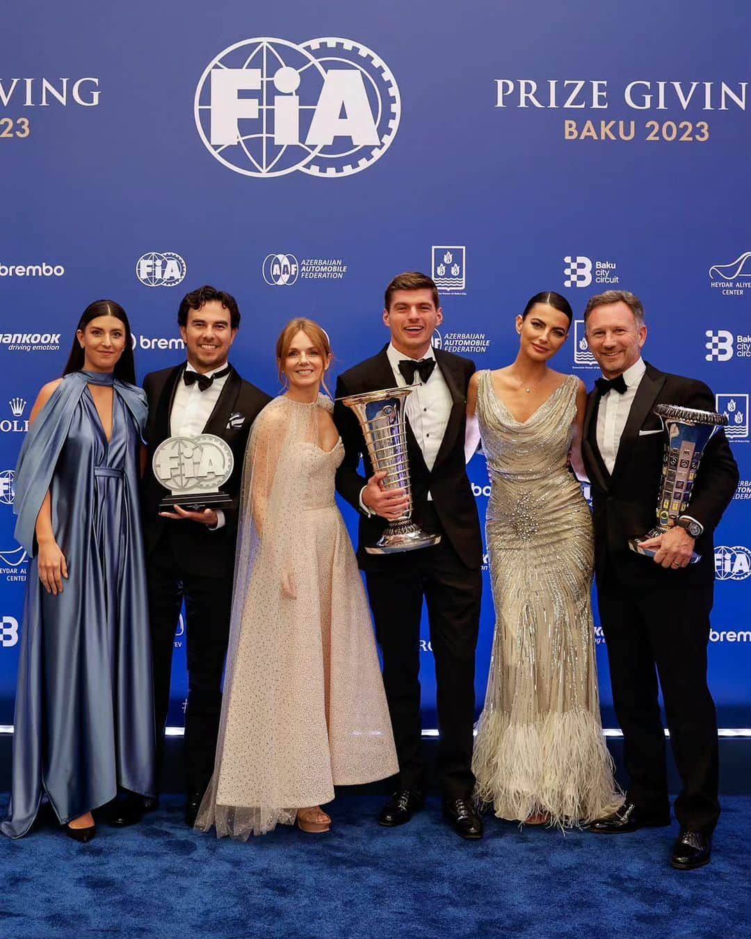 F1さんのインスタグラム写真 - (F1Instagram)「The name's Verstappen, Max Verstappen 😎  Looking back at an amazing night in Baku at The FIA Prize Giving as Max, Lewis and Checo received their World Drivers' Championship trophies, Red Bull received the World Constructors' Championship trophy, Oscar Piastri claimed the prize for the 2023 FIA Rookie of the Year and Fernando Alonso earned the FIA Action of the Year award 🤩  #F1 #Formula1」12月9日 18時42分 - f1