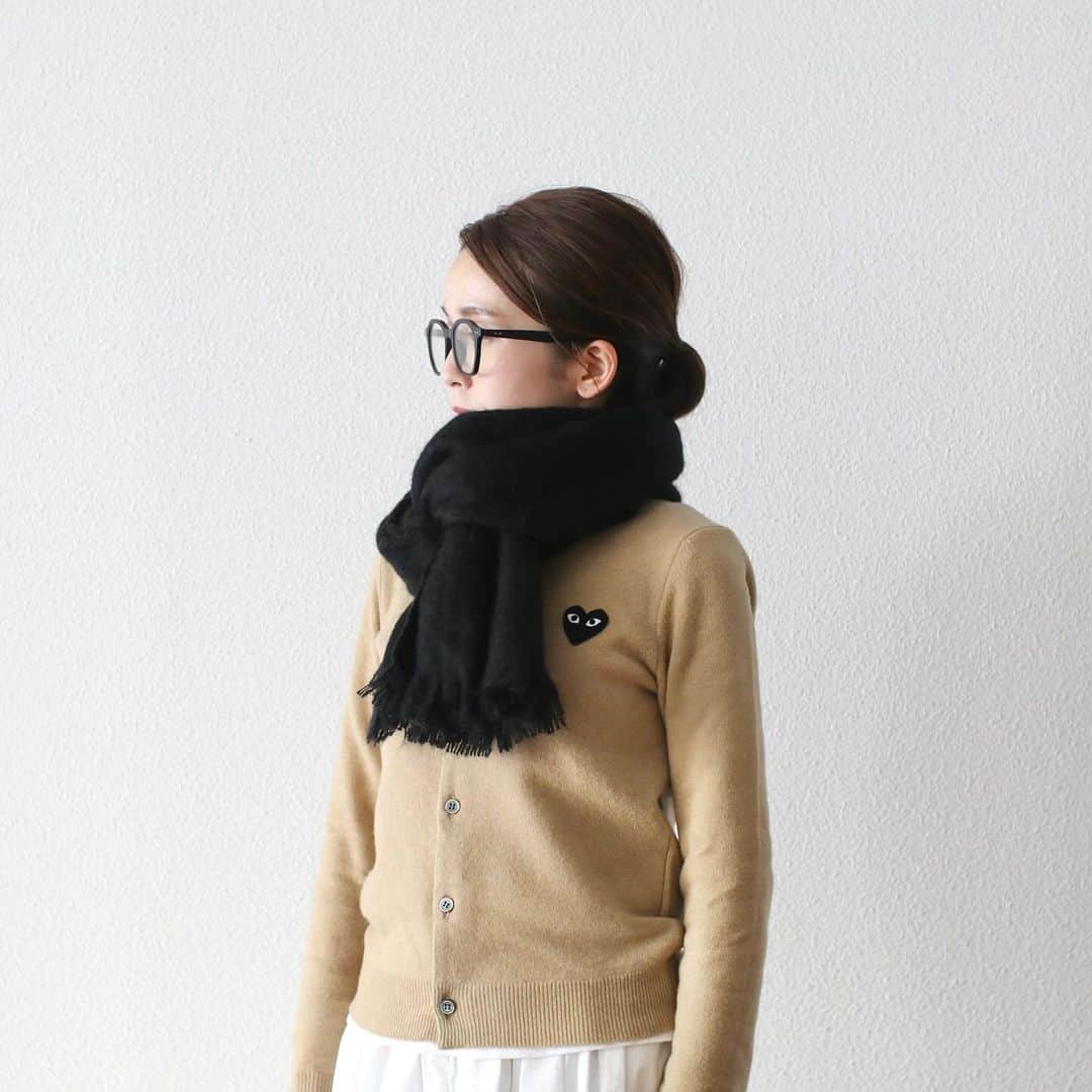 wonder_mountain_irieのインスタグラム：「【#wm_gift_idea】 MOHAIR STOLE - MADE IN FRANCE - ¥ 9,460- _ 〈online store / @digital_mountain〉 https://www.digital-mountain.net  _ 【オンラインストア#DigitalMountain へのご注文】 *24時間受付 *14時までのご注文で即日発送　 tel：084-973-8204 _ We can send your order overseas. Ordering procedure details can be found here. >>http://www.digital-mountain.net/html/page56.html  _ #MOHAIRSTOLE _ 実店舗：@wonder_mountain_ #WonderMountain  〒720-0033  広島県福山市船町2-23 JR 「#福山駅」より徒歩10分 #ワンダーマウンテン #japan #hiroshima #福山 #福山市 #尾道 #倉敷 #鞆の浦 WOMEN/GOODS： @hacbywondermountain _」