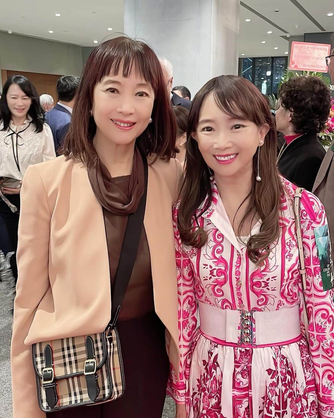 アグネス・チャンのインスタグラム：「Went to see a documentary about 張大千，the famous Chinese Painter. It was very informative!」