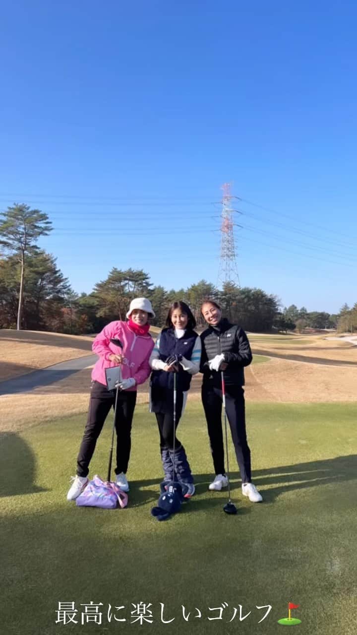 森上亜希子のインスタグラム：「スコアは別として本当に本当に楽しかった⛳️ 最高でした‼️ 聡子ちゃん、関西遠征ありがとう‼️ しのぶさん、聡子ちゃん楽しすぎるゴルフありがとうございました‼️  あぁ、笑った😂😂  #tennis🎾 #golf #テニス #ゴルフ #先輩 #最高の時間 #至福の時間 #感謝」