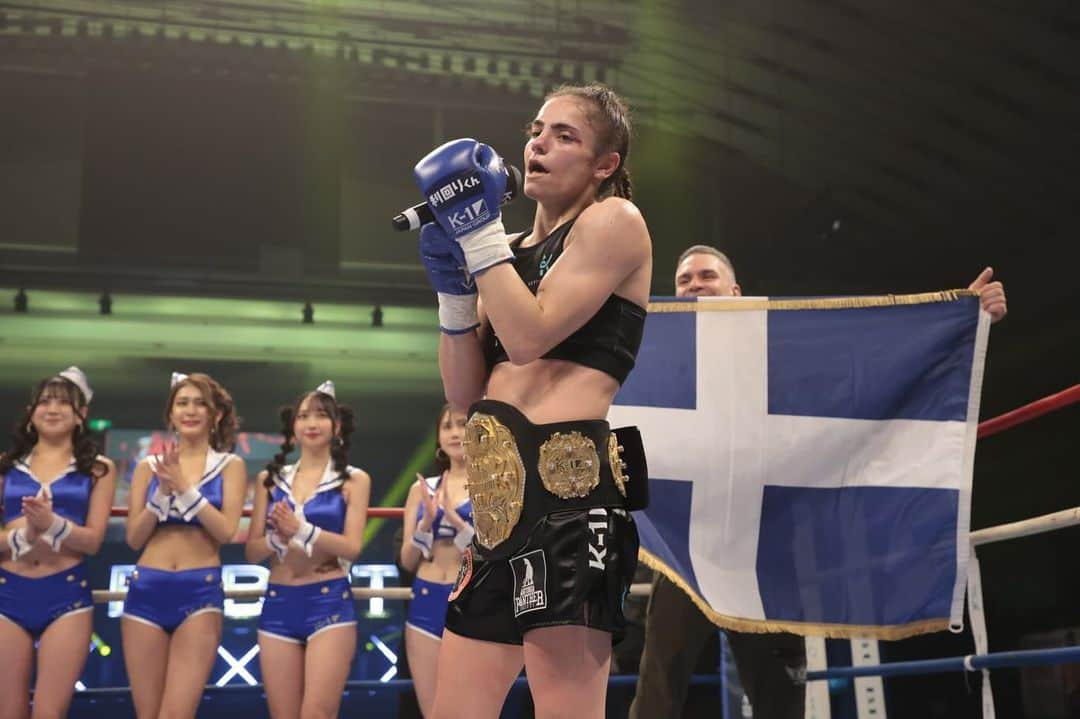 K-1【Official】さんのインスタグラム写真 - (K-1【Official】Instagram)「K-1 ReBIRTH2  📅December 9, 2023 🚩Edion Arena Osaka, Japan  👑New Champion  🥊Women's Flyweight Title Fight 🇬🇷Antonia Prifti @antonia_thepanther   [ @kakutou_abema | @unextjp_official | @gaora_sports | #k1wgp ]」12月9日 19時37分 - k1wgp_pr