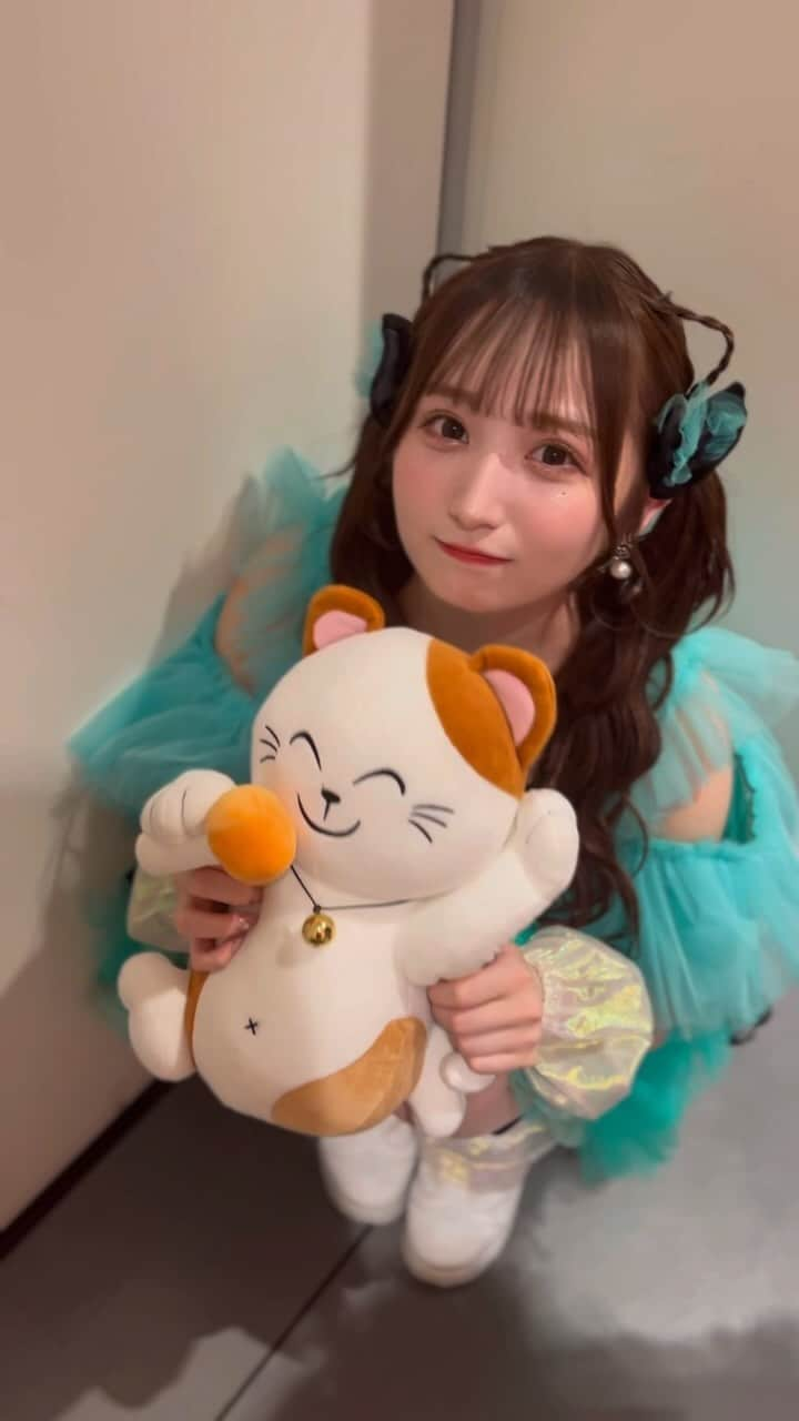 小川奈々子のインスタグラム：「猫耳ツイン🐱🤍   #candytune  #idol  #必殺あざとポーズ」