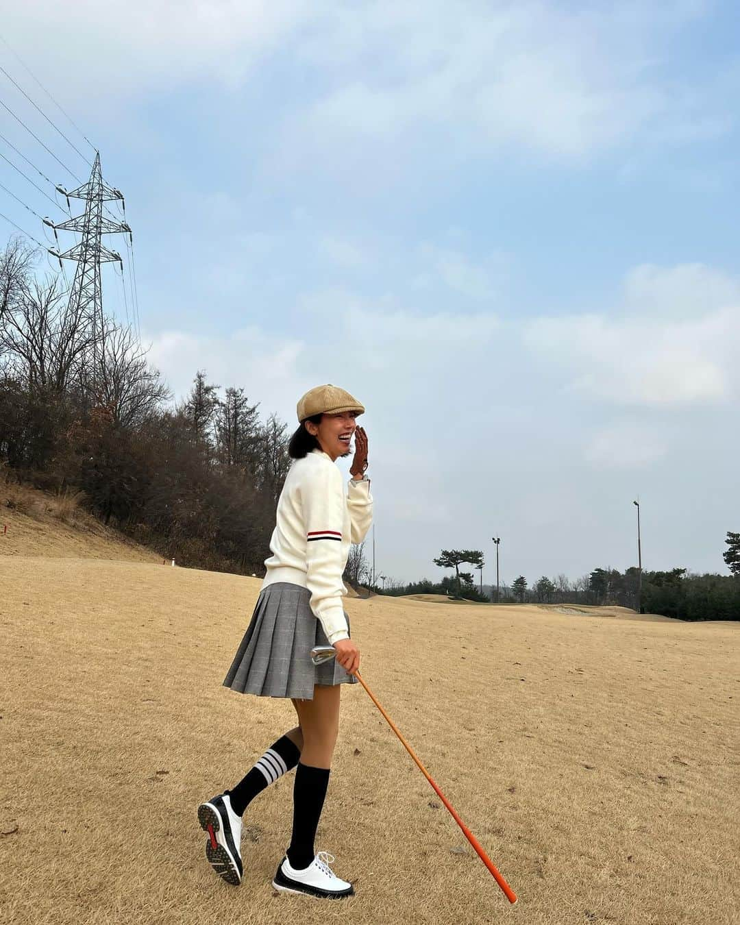 ソン・ダムビさんのインスタグラム写真 - (ソン・ダムビInstagram)「마지막 겨울 골프🏌🏻‍♀️🏌🏻‍♀️ 근데 날씨 실화??16도👏👏 즐거웠어 오늘처럼만 치고 싶다🤘🏻🤞🏻♥️」12月9日 20時05分 - xodambi