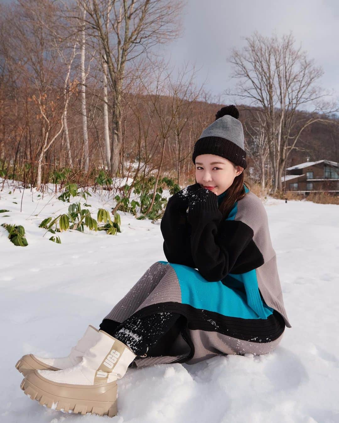 Yuriさんのインスタグラム写真 - (YuriInstagram)「雪的魔力❄️💙 今年冬天的第一場雪ෆ⸒⸒⸜( ˶'ᵕ'˶)⸝‪」12月9日 20時36分 - xx15995