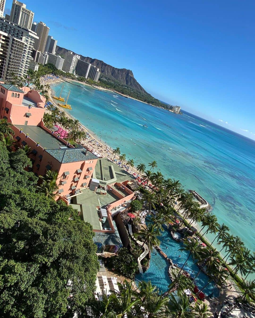 相沢紗世のインスタグラム：「久しぶりのHawaii🌺😍」