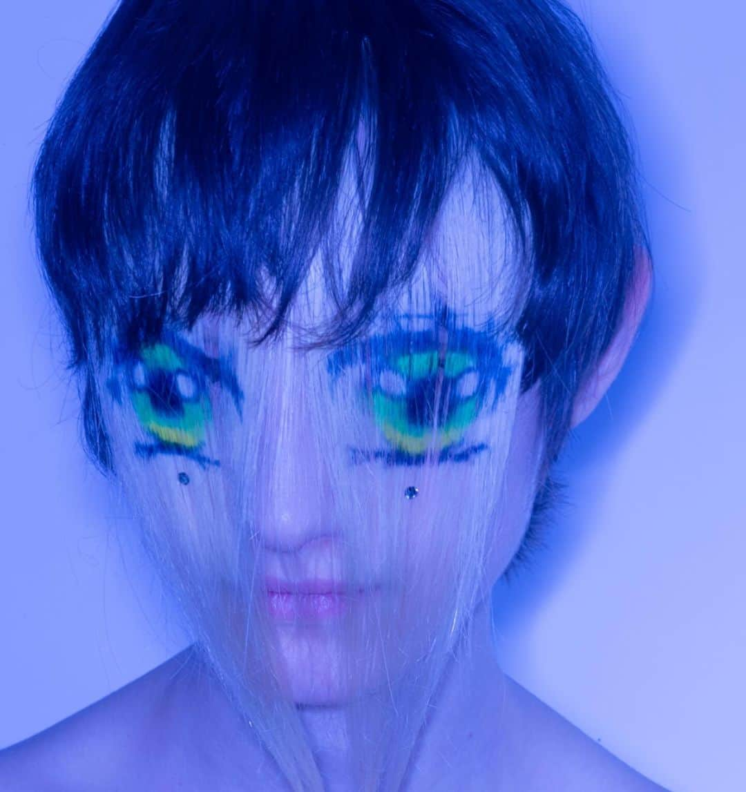 河野富広さんのインスタグラム写真 - (河野富広Instagram)「It was good to see you @sophiezax  Unreal - surreal 👁️ 👁️  Photography @sayaka_maruyama_  Art direction @konomadinc  #tomikonowig#konomad#konomadeditions #denkigroove#animeeye#fancykirakiraeyes」12月9日 20時50分 - tomikono_wig