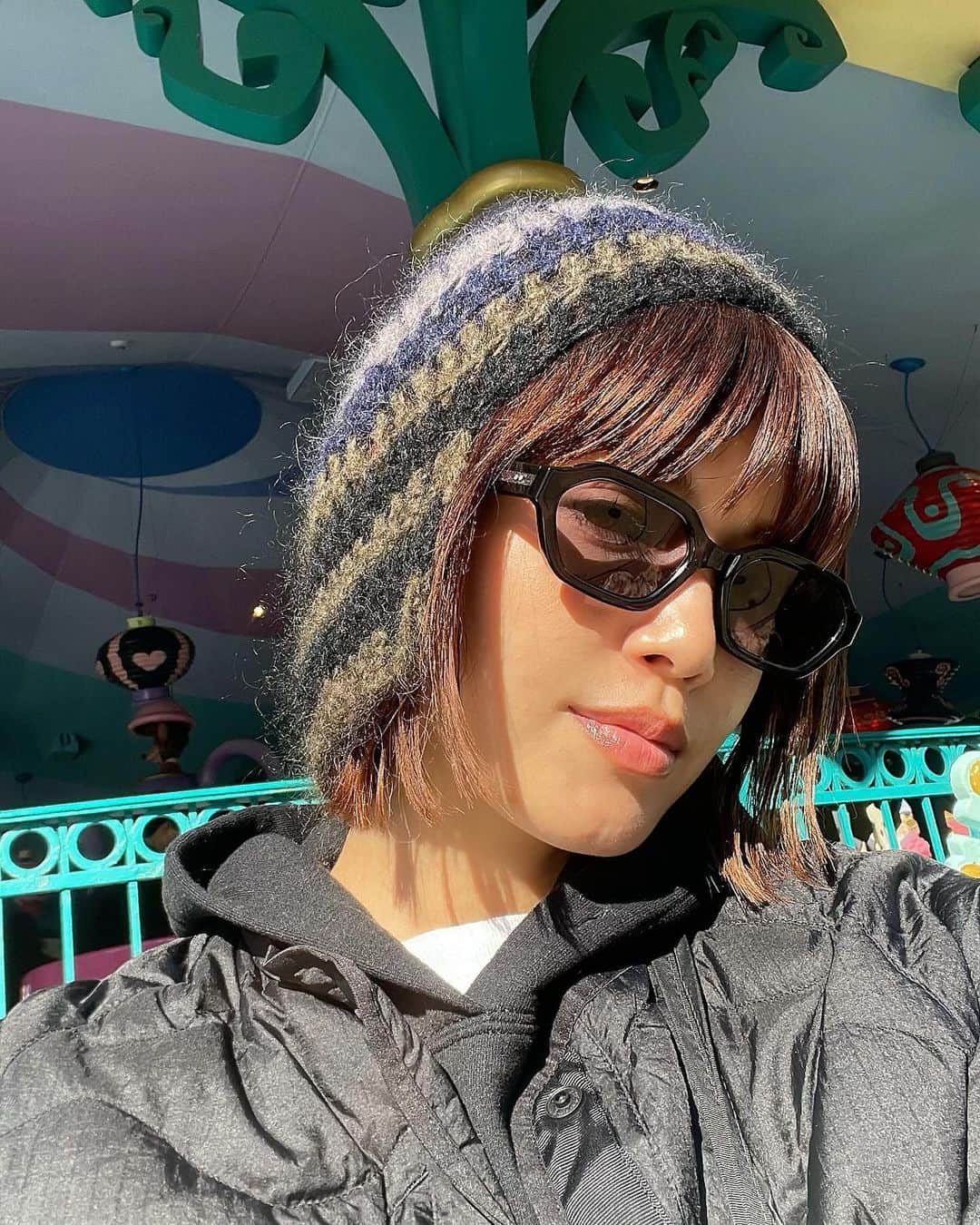 垣内彩未のインスタグラム：「🏰🐭🎈🍿🌈🎠🍯🔮」