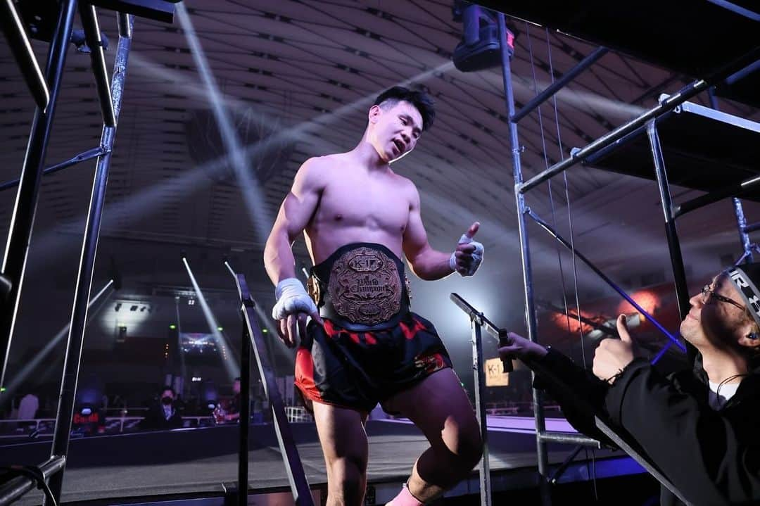 K-1【Official】さんのインスタグラム写真 - (K-1【Official】Instagram)「K-1 ReBIRTH2  📅December 9, 2023 🚩Edion Arena Osaka, Japan  👑New Champion  🥊Super Welterweight Title Fight 🇨🇳Ouyan Feng 欧阳锋  [ @kakutou_abema | @unextjp_official | @gaora_sports | #k1wgp ]」12月9日 22時32分 - k1wgp_pr