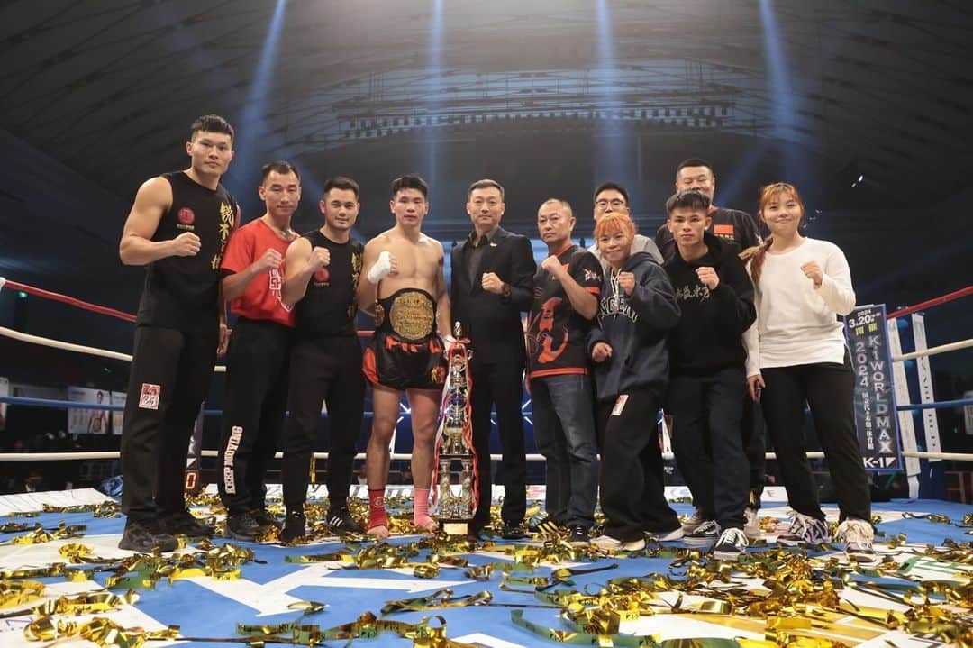 K-1【Official】のインスタグラム：「K-1 ReBIRTH2  📅December 9, 2023 🚩Edion Arena Osaka, Japan  👑New Champion  🥊Super Welterweight Title Fight 🇨🇳Ouyan Feng 欧阳锋  [ @kakutou_abema | @unextjp_official | @gaora_sports | #k1wgp ]」