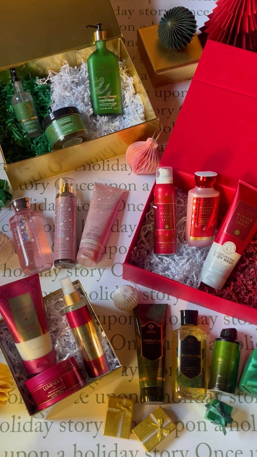 Bath & Body Worksのインスタグラム：「Wrap up your gifting with #BODYCAREDAY! 🎁 Under $5 gifts are a snap with $4.95 ALL Body Care — so you can cross everyone off your list! ✍️​  🗓️ Dec 9 & 10​ 🧴Over 60 fragrances to give & get (includes Men’s & Aromatherapy, too!)​ 🛍️ In Stores + 💻 Online」