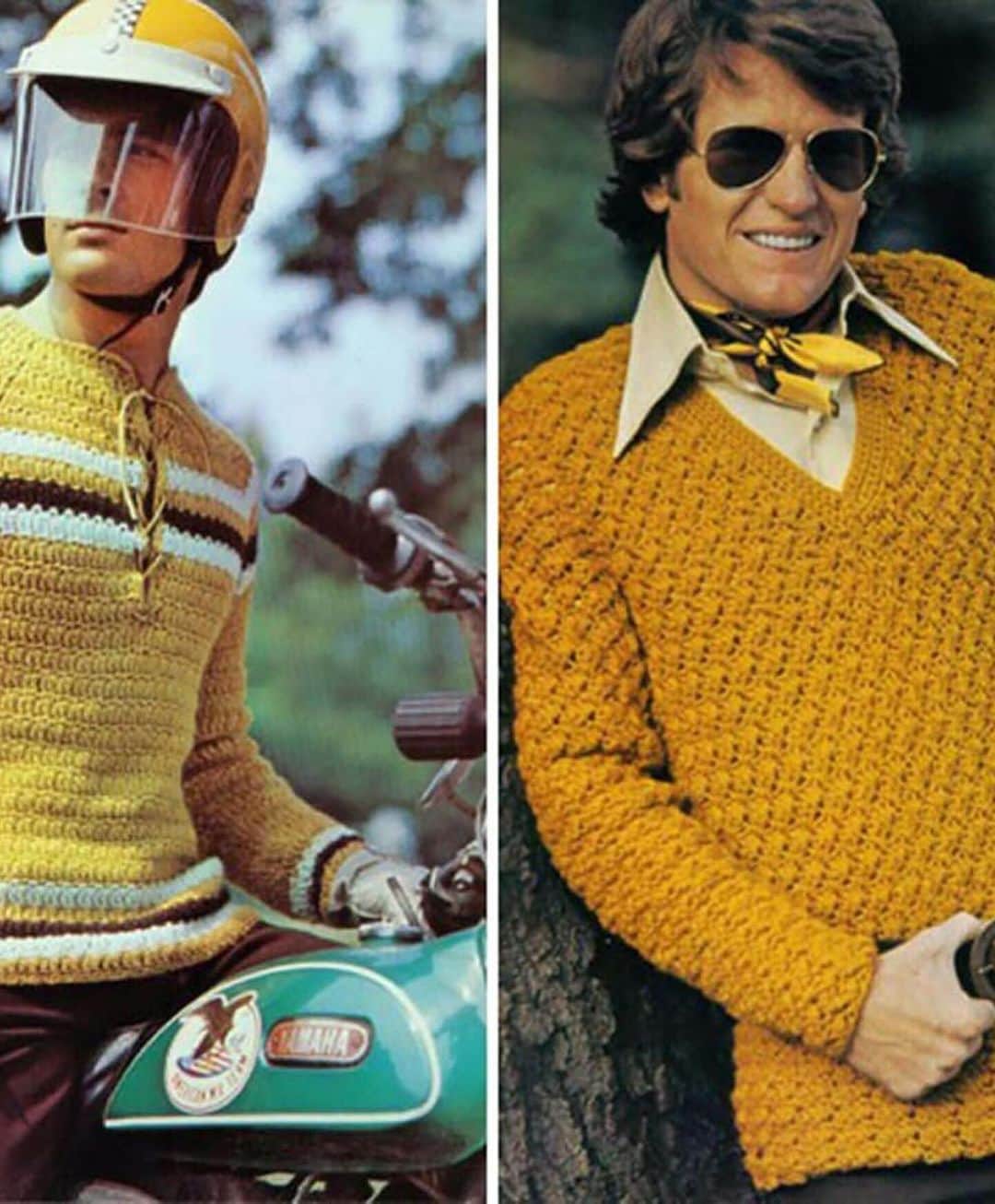 StreetArtGlobeさんのインスタグラム写真 - (StreetArtGlobeInstagram)「Some 1970s men’s fashion that should never come back… or should they? 😳🤷🏽‍♂️」12月9日 23時57分 - streetartglobe