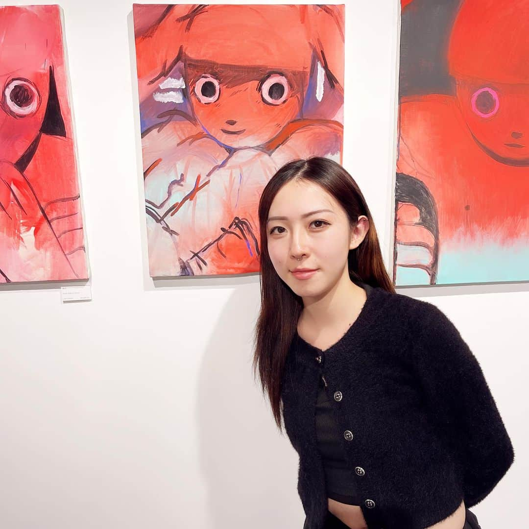 米原康正のインスタグラム：「tHE GALLERY HARAJUKU で開催中の RINKAFOG個展『徘徊』。  今日最終日です。 RINKAFOGもちろん在廊してます。  注)7時まで‼️  RINKAFOG https://instagram.com/rinkafog?igshid=OGQ5ZDc2ODk2ZA==  tHE GALLERY HARAJUKU https://instagram.com/the_gallery_harajuku?igshid=OGQ5ZDc2ODk2ZA==」