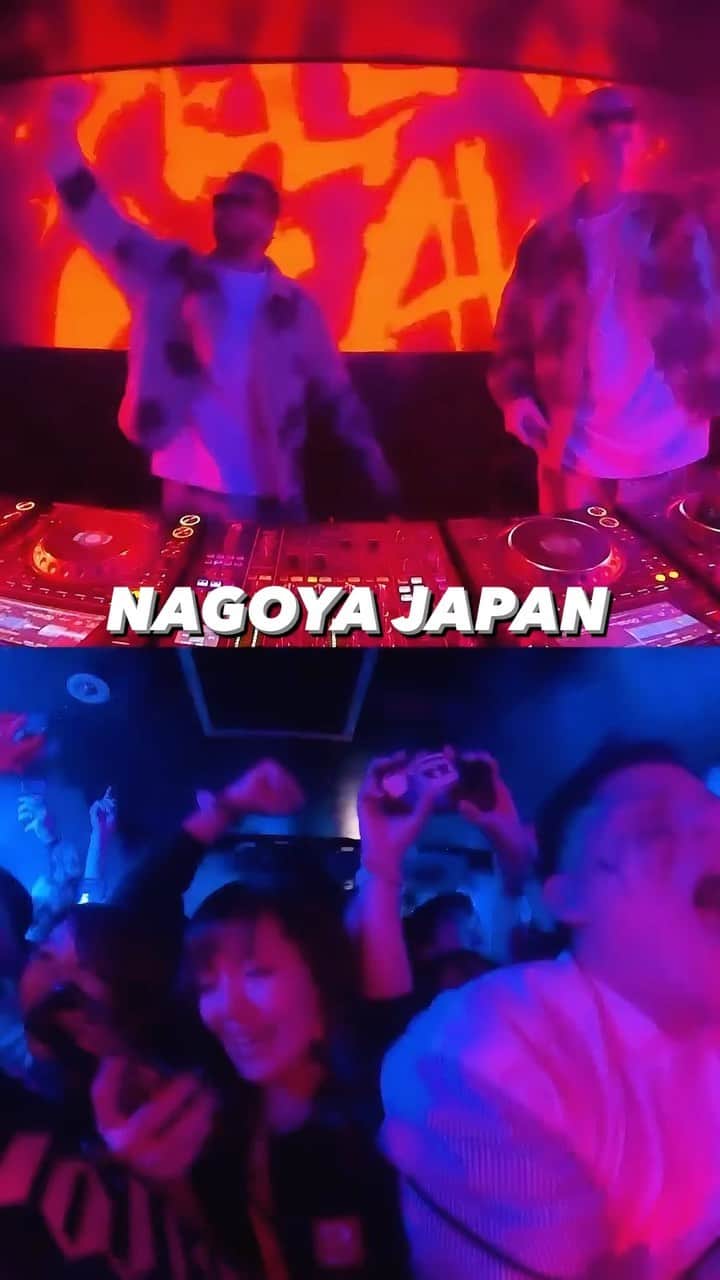 Yellow M.F. Clawのインスタグラム：「FIRST TIME EVER PLAYING NAGOYA AND THE VIBES WAS 💯! WARP TOKYO TONIGHT TAG A🗼IF YOU YALL NEED US TO DROP ALL THE HARD STUFF!」