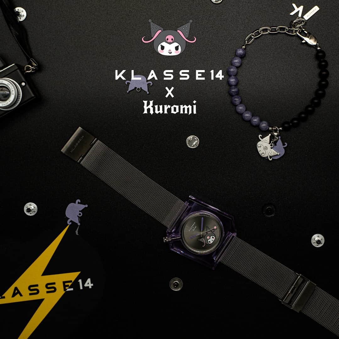 KLASSE14のインスタグラム：「Let your inner rebel shine and be fiercely you with the Kuromi x Klasse14 Collection! #SanrioxKlasse14 #Kuromi #Klasse14 #OriginarilyUnique #sanriocharacters」