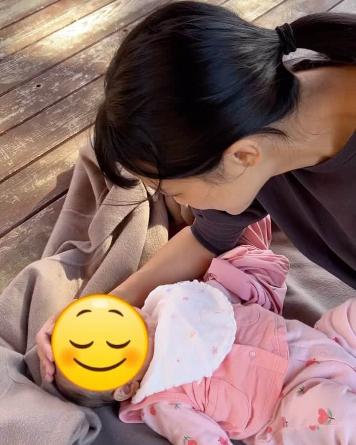 竹内由恵のインスタグラム：「暖かいですねえ🍂公園でゆっくり過ごしました^_^」