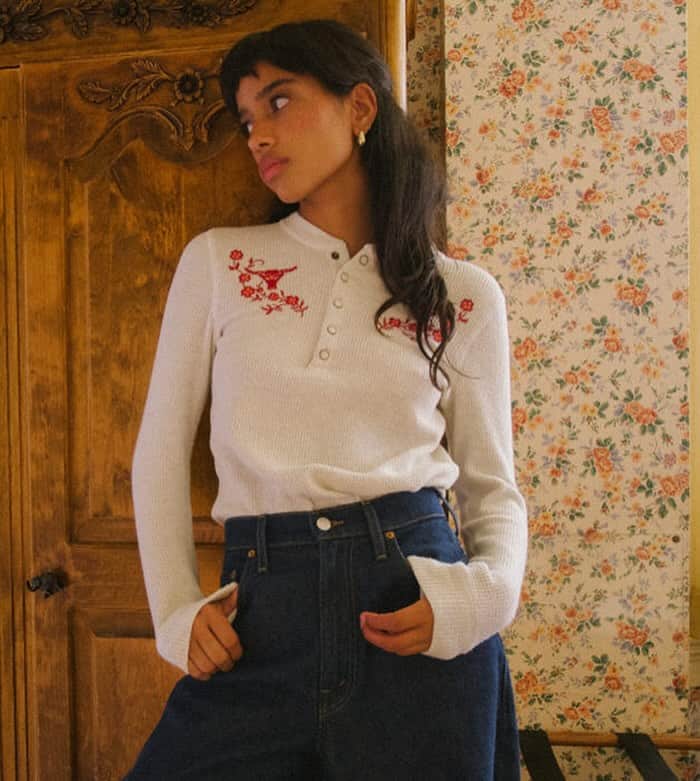 motherdenimのインスタグラム：「Saddle Up. @fattie._.maddie」