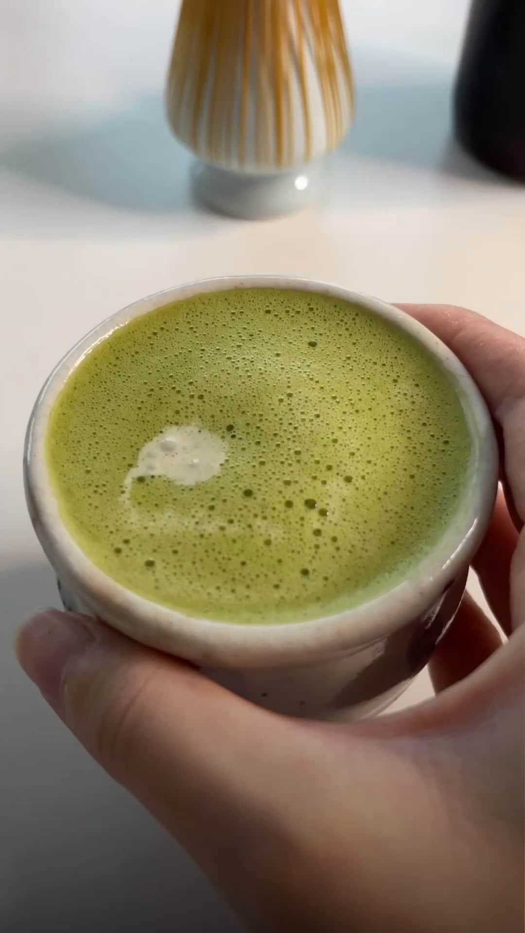 YouTubeのインスタグラム：「the queen of matcha 🍵 @jasmineandtea」