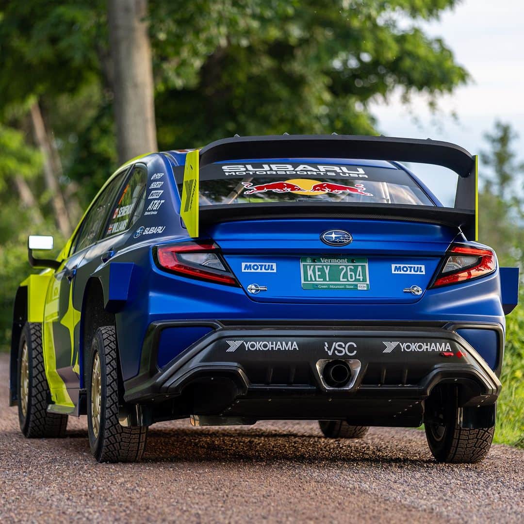 Subaru Rally Team USAのインスタグラム：「Ready for launch   #subaruwrx #subaru #rally #motorsports」