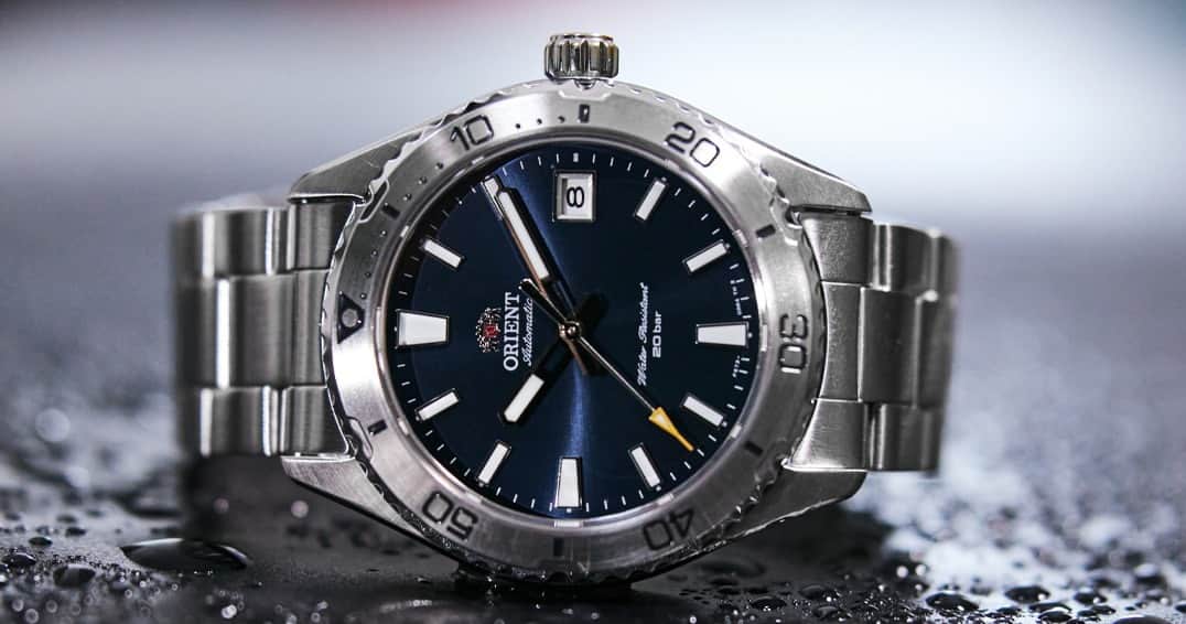 Orient Watchのインスタグラム：「Deep blue diver's and Orient, name a more iconic duo.⁠ ⁠ Finally introducing the RA-AC0Q 40mm Diver, featuring a sapphire crystal.⁠ ⁠ Model: RA-AC0Q02L10B⁠ ⁠」