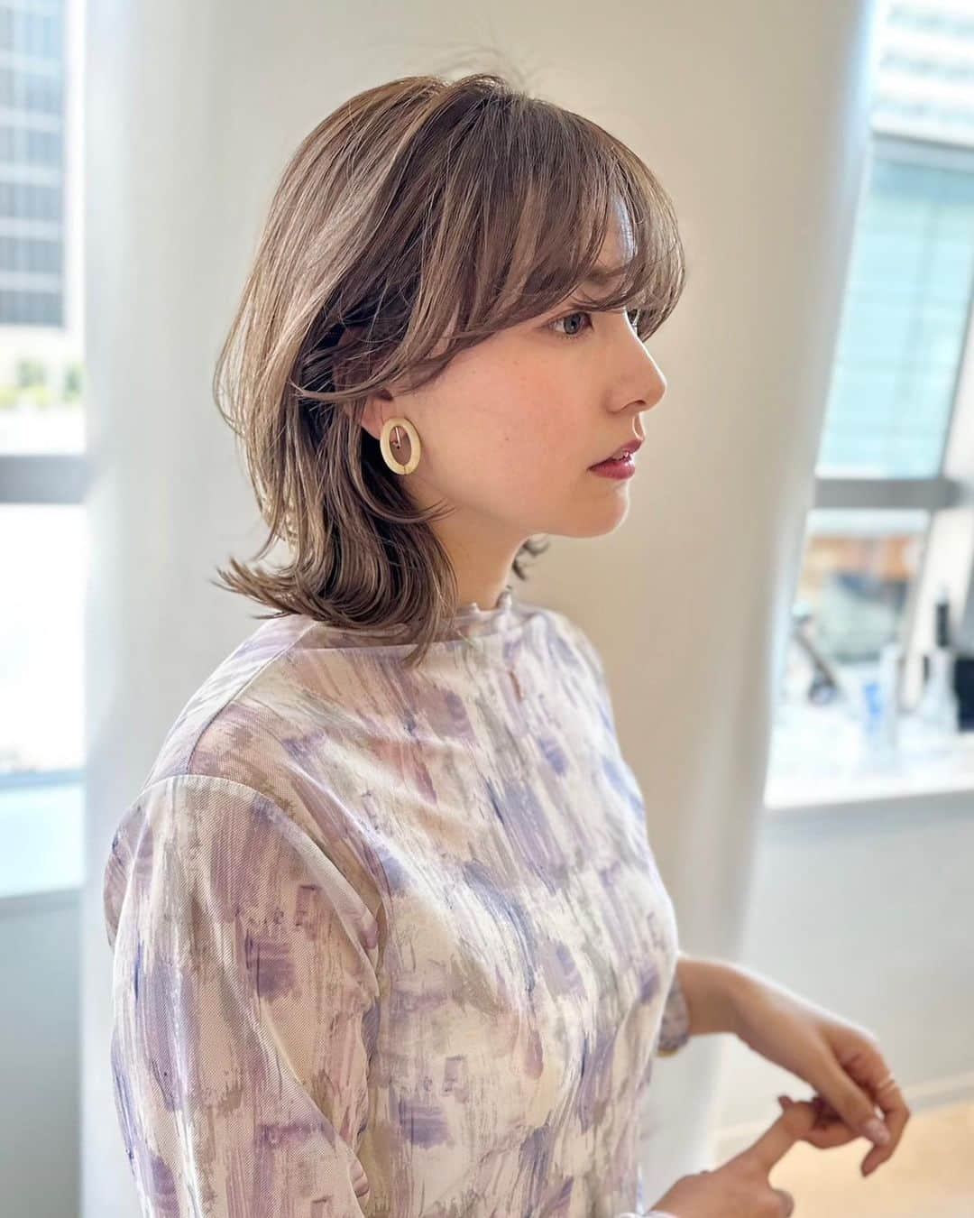 橋本香澄さんのインスタグラム写真 - (橋本香澄Instagram)「. 🪻 hair @fichirin_funabashi_takayama  . #medium #mediumhair #mediumhairstyles  #hair #hairstyles #haircolor #hairarrange  #salon #salonmodel #colormodel #model」12月10日 20時03分 - _jasmine_tete_