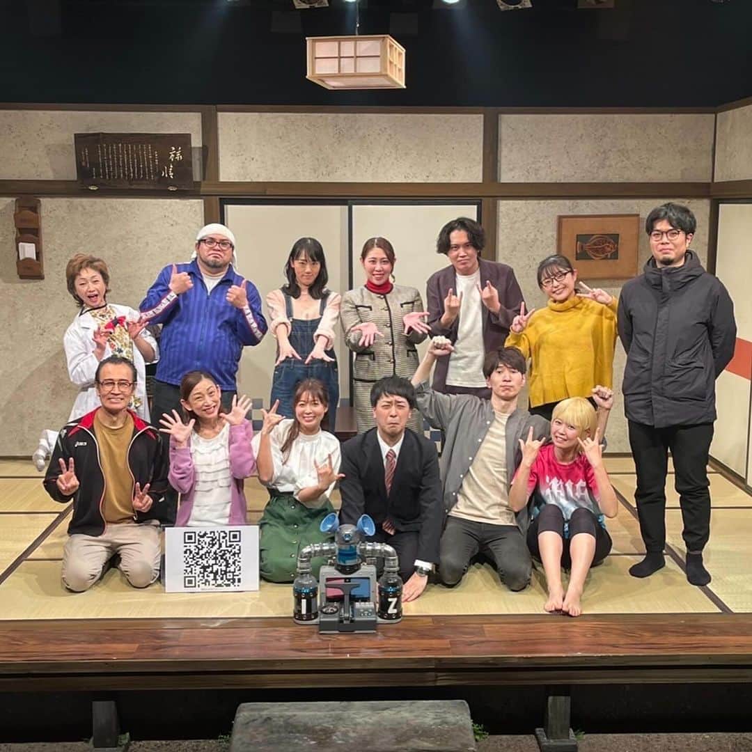 田井弘子のインスタグラム：「#遅咲会 #ソルペア ハプニングはありましたが、ケガなどなく無事に全公演終演致しました‼️ 今年の舞台完走です❣️  お越し下さいました皆様、応援して下さった方々、関係者の皆様、そしてご縁に感謝です🥹👏✨  ありがとうございまし鯛‼️  来週は、アフタートークイベントも💁‍♀️」