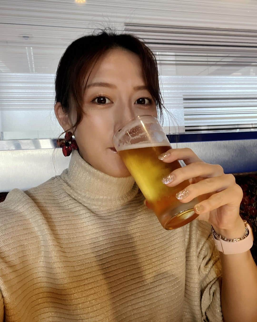 大島由香里さんのインスタグラム写真 - (大島由香里Instagram)「休日昼ビールごちそう乾杯  #ビール #昼ビール #beer #lunchbeer」12月10日 13時16分 - yukari__oshima